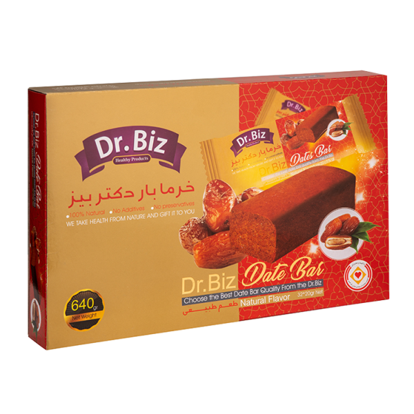 خرما بار طبیعی دکتر بیز