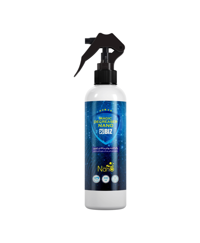 اسپری پاک کننده لکه چربی نانو بیز