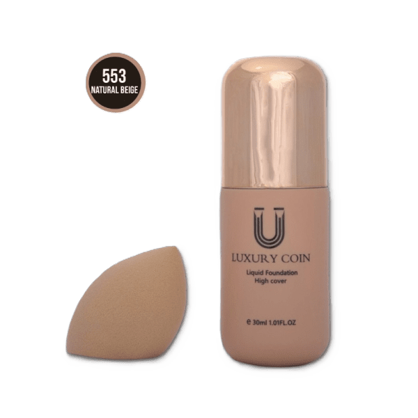 ست کرم پودر پد دار لاکچری کوین 553