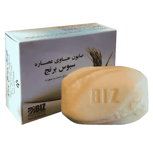 صابون سبوس برنج دست و صورت بیز