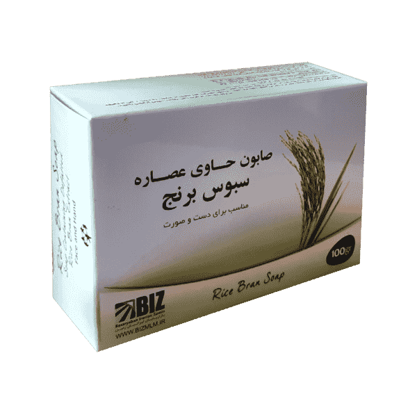صابون سبوس برنج دست و صورت بیز