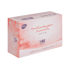 صابون روشن کننده و لایه بردار بیز