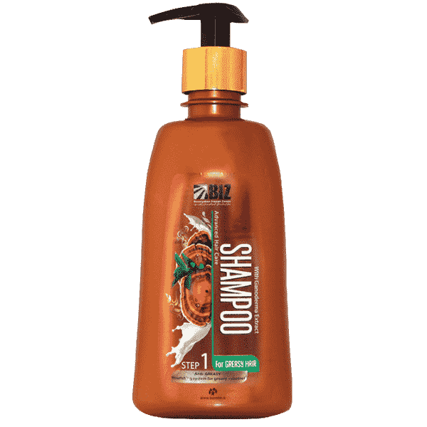 شامپو گانودرما مخصوص موهای چرب بیز