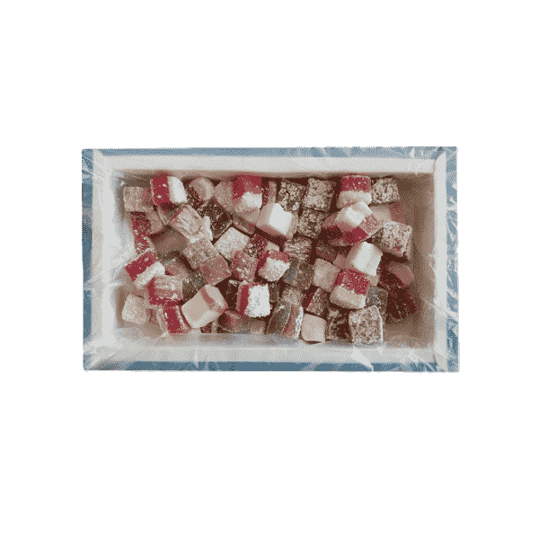 لوکوم هندوانه و انار بیز