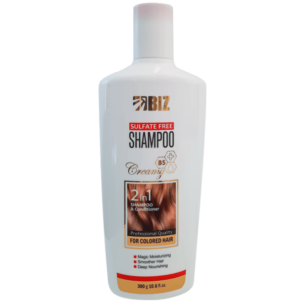 شامپو سولفات فری مناسب موهای رنگ شده بیز