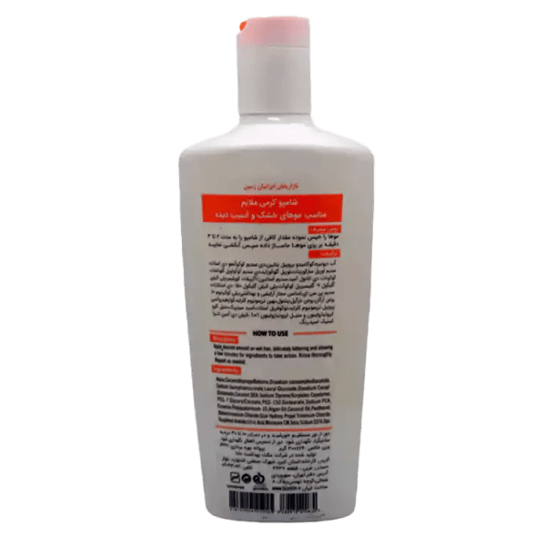 شامپو سولفات فری مناسب موهای خشک و آسیب دیده بیز