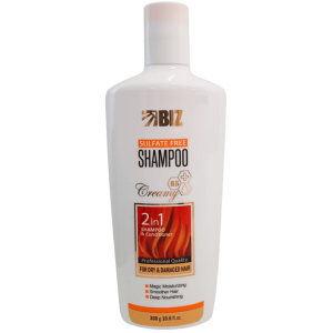 شامپو سولفات فری مناسب موهای خشک و آسیب دیده بیز