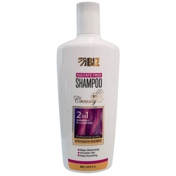 شامپو سولفات فری مناسب موهای کراتینه بیز