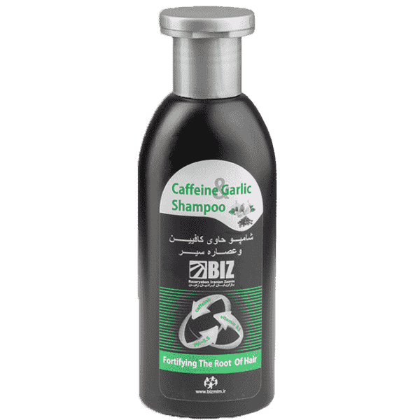 شامپو کافئین سیر بیز