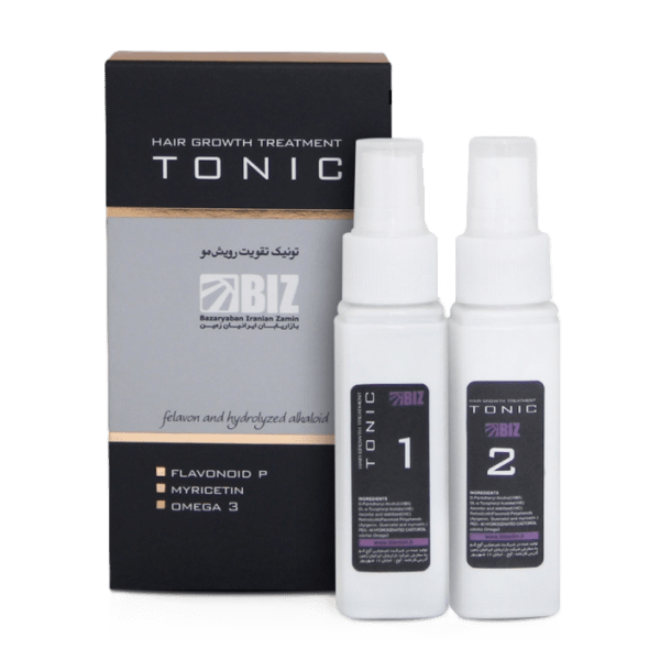 محلول تونیک تقویت و رویش مجدد مو بیز