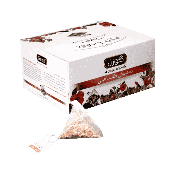 دمنوش مثلثی رد لیبل دراپ باکس گوزل