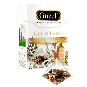 دمنوش مثلثی طلائی گوزل