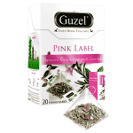 دمنوش مثلثی صورتی گوزل