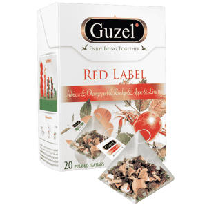 دمنوش مثلثی رد لیبل گوزل