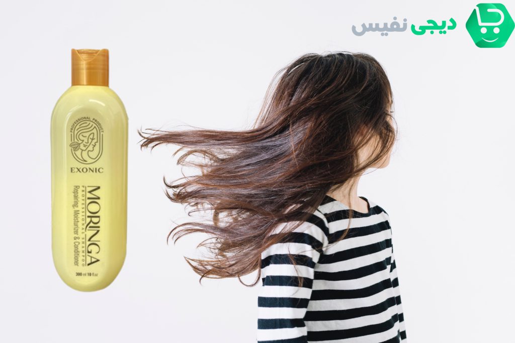 شامپو موی سر حاوی روغن مورینگا