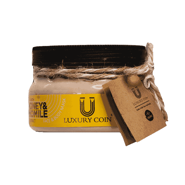 ماسک اسکراب عسل و بابونه لاکچری کوین