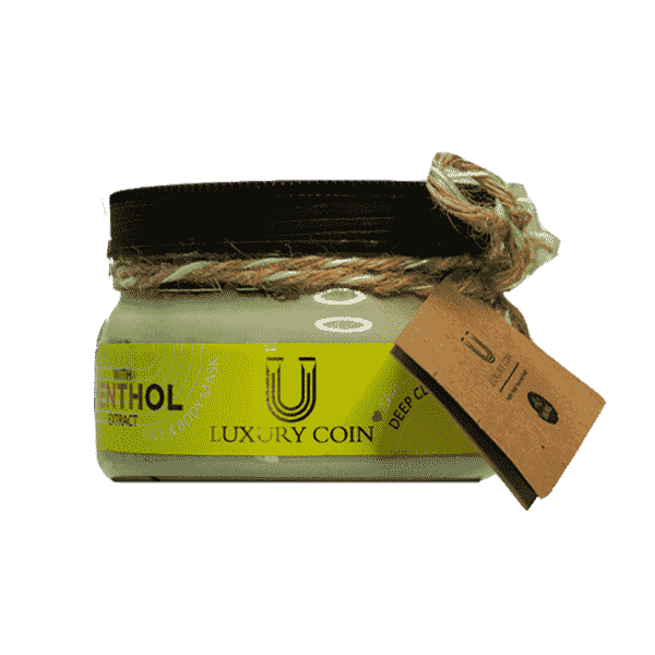 Luxury Coin Mint Facial Mask ماسک اسکراب نعنا لاکچری کوین