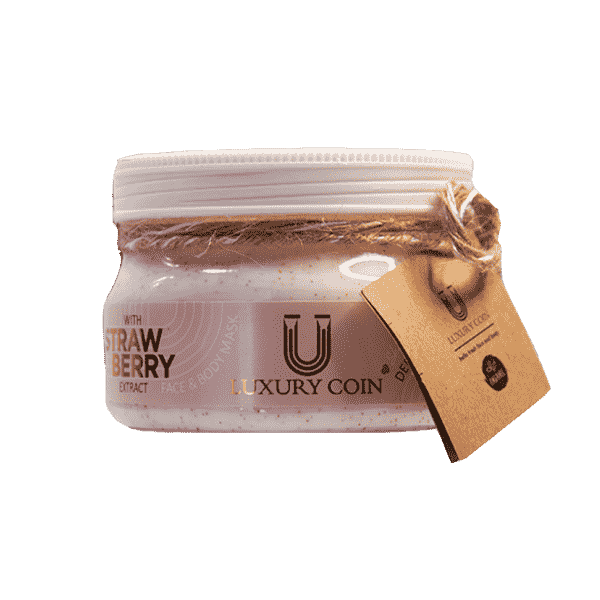 ماسک اسکراب توت فرنگی لاکچری کوین