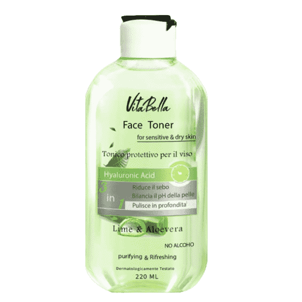 تونر پاک کننده صورت ویتابلا (پوست خشک و حساس)