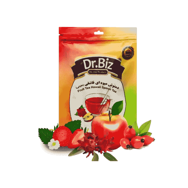 دمنوش ميوه ای هاوایی قاشقی دکتر بیز