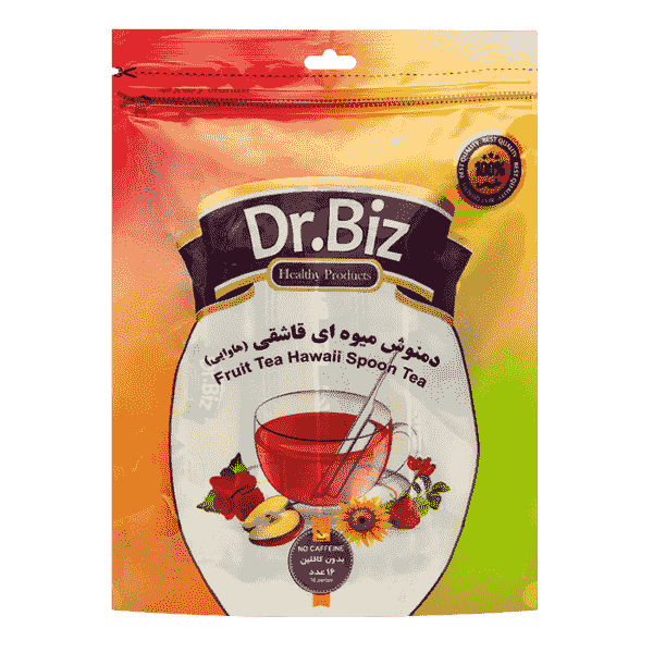 دمنوش ميوه ای هاوایی قاشقی دکتر بیز