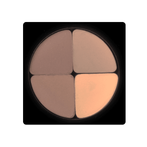 سایه چهار رنگ کریستال لاکچری کوین 601