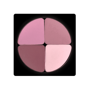 سایه چهار رنگ کریستال لاکچری کوین 603