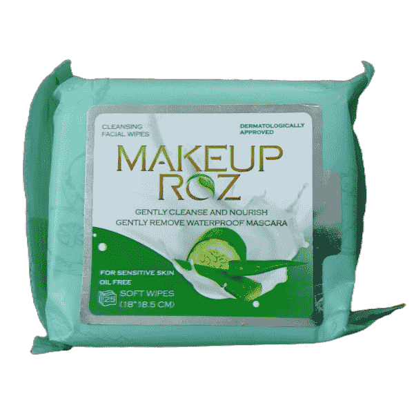 دستمال مرطوب آرایشی آلوئه ورا و خیار میکاپ رز