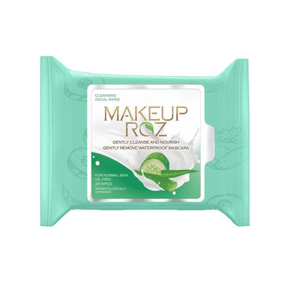 دستمال مرطوب آرایشی آلوئه ورا و خیار میکاپ رز
