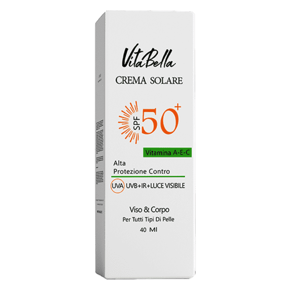 کرم ضد آفتاب spf 50 بی‌رنگ ویتابلا
