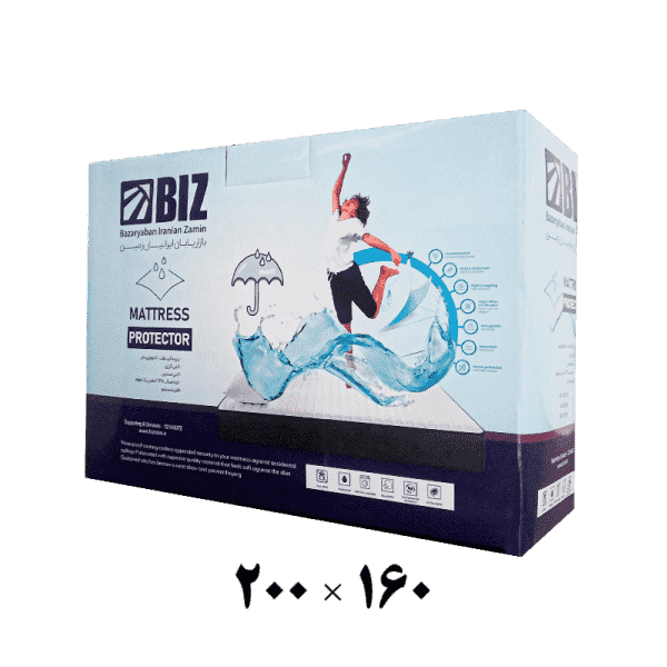 محافظ تشک ضد آب دو نفره بیز ۱۶۰× ۲۰۰