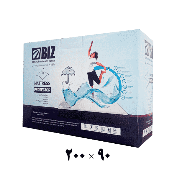 محافظ تشک ضد آب یک نفره بیز ۹۰ × ۲۰۰