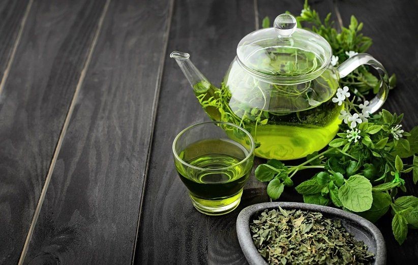 دمنوش چای سبز ترکیبی موثر در کاهش وزن
