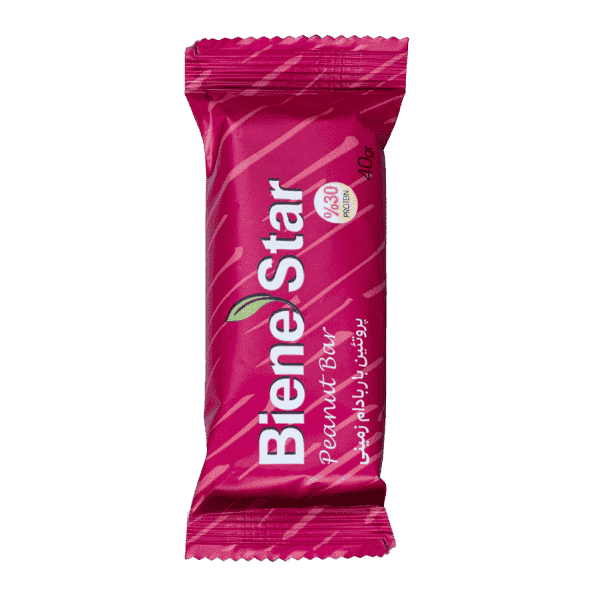 پروتئین بار بادام زمینی بین استار