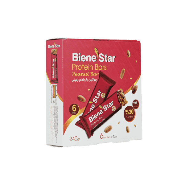 پروتئین بار بادام زمینی بین استار