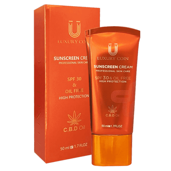کرم ضد آفتاب spf ۳۰ لاکچری کوین