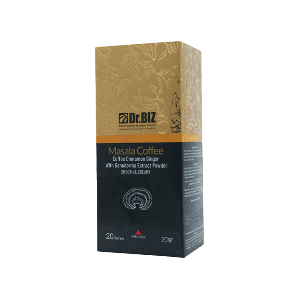 خرید قهوه ماسالا با قارچ گانودرما بیز