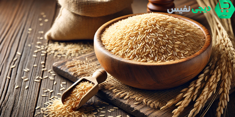 سبوس برنج برای جلوگیری ریزش مو