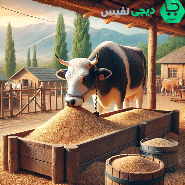 مزایای سبوس برنج دامی