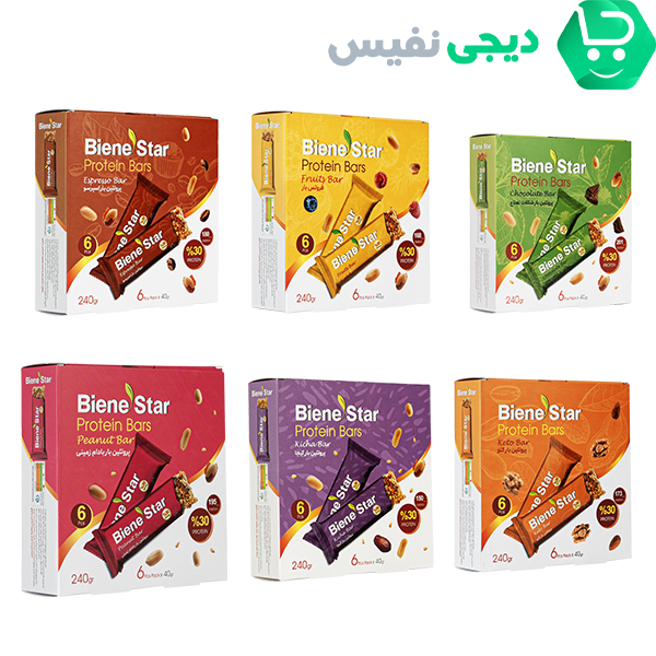 🍫 طعمهای متنوع پروتئین بار بین استار و ویژگیهای هر کدام