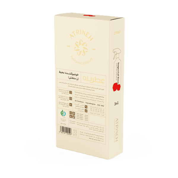 خوشبو کننده هوا رایحه رز سلطنتی عطرینه