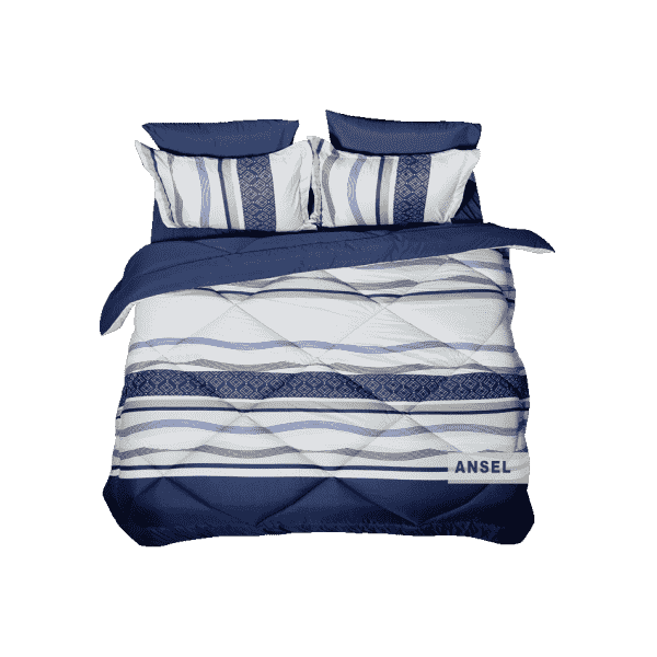 ست لحاف طرح ANSEL دو نفره ۶ تکه سه بعدی king size