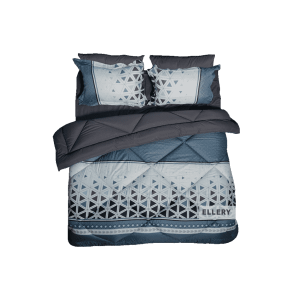ست لحاف طرح ELLERY دو نفره ۶ تکه سه بعدی king size