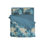 ست لحاف طرح MALLORY دو نفره ۶ تکه سه بعدی king size