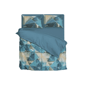 ست لحاف طرح MALLORY دو نفره ۶ تکه سه بعدی king size