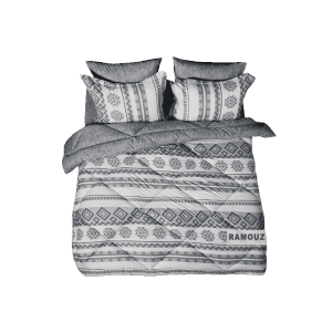 ست لحاف طرح RAMOUZ دو نفره ۶ تکه سه بعدی king size