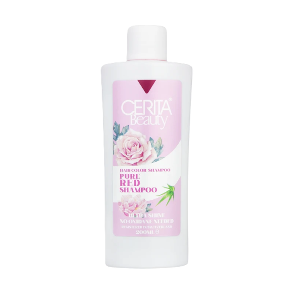 شامپو رنگساژ قرمز سریتا بیوتی