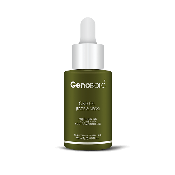 رطوبت رسان صورت و گردن CBD ژنوبایوتیک