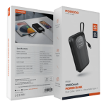 پاوربانک 20000 پرودو 45 وات مدل PB081